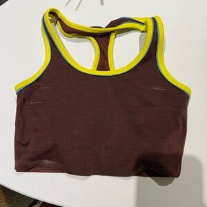 Splits59 Tank with built in sports bra (multicolor)